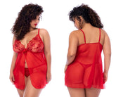Mapale 7559X Babydoll Farbe Rot